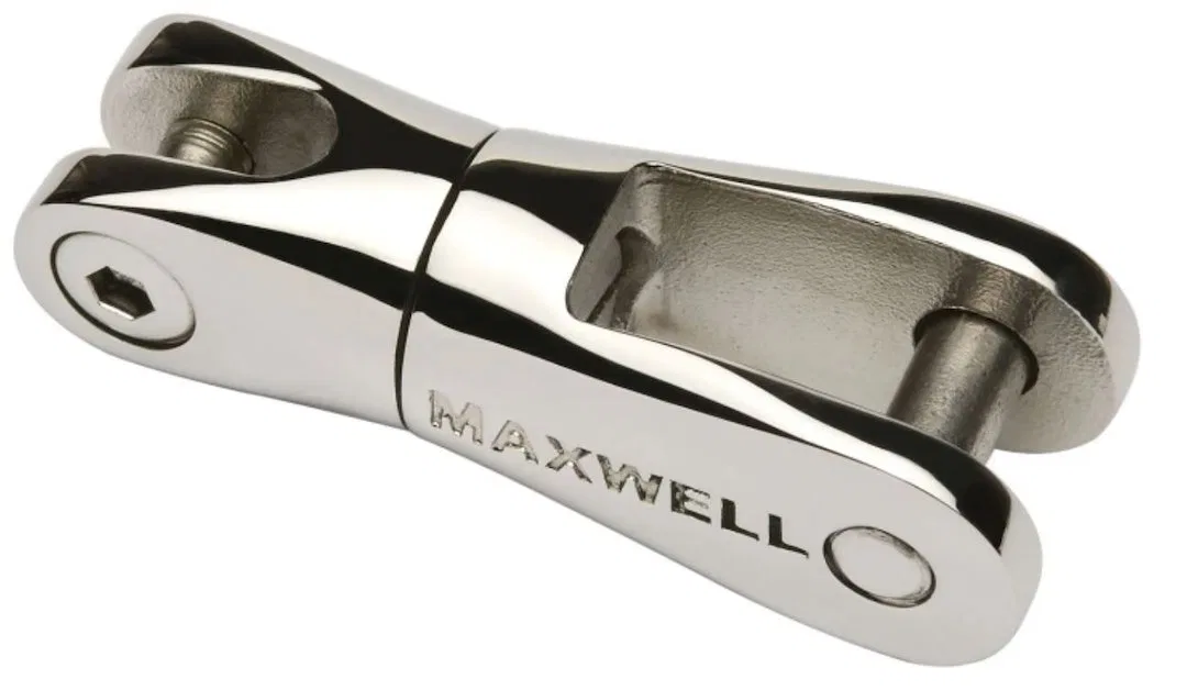 P104371 – MAXWELL Anchor Rode Swivel, Attach Between Chain And Anchor 10 To 13 Millimeter Chain Stainless Steel With ...